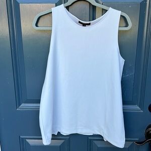 Banana Republic Gray Sleeveless Shell Top